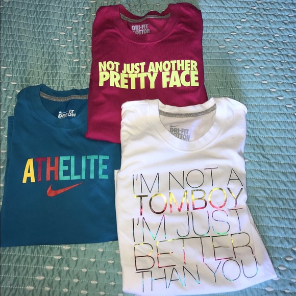 Nike Tops - 3 Nike women’s T-shirt’s